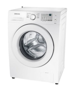 стиральная машина   Samsung   WW80J3483KW идеально подходит для домашних хозяйств, где время имеет большое значение